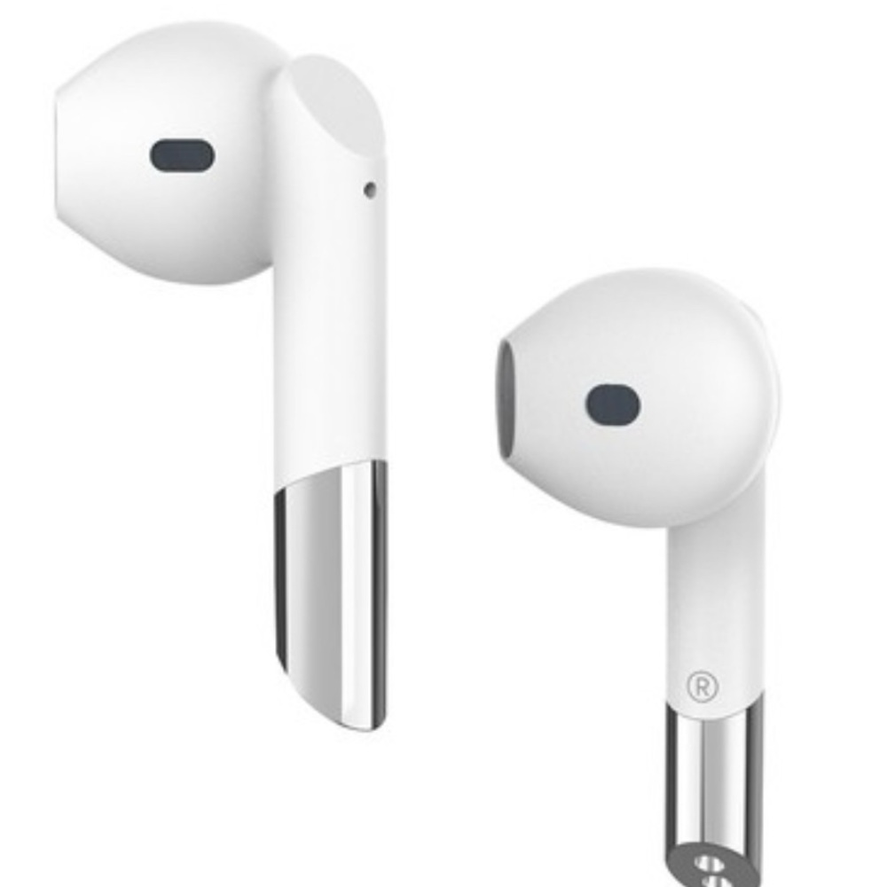 NFS MyKronoz ZEBUDS Premium Silver NIB Wireless Bluetooth In-Ear Headphones - Picture 2 of 16